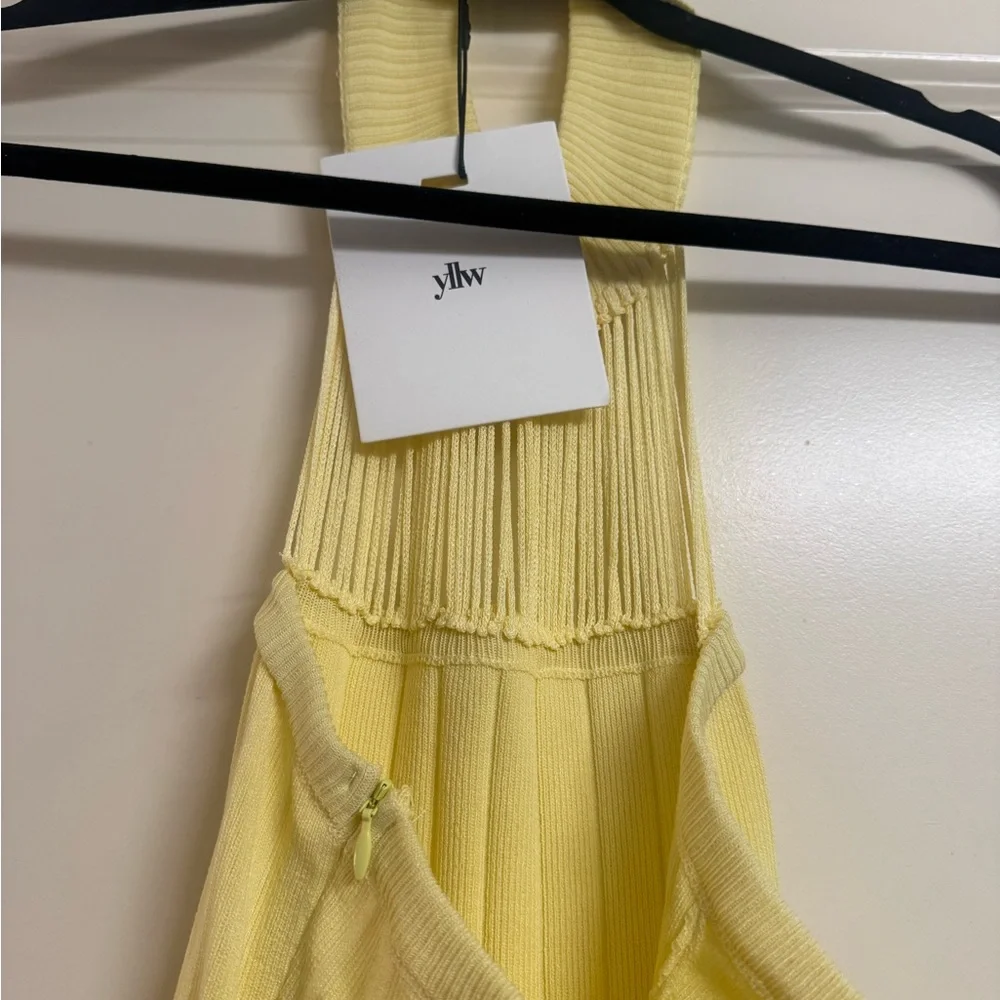 Yellow The Label- Fringe Midi Dress - Women - Picture 4 of 5